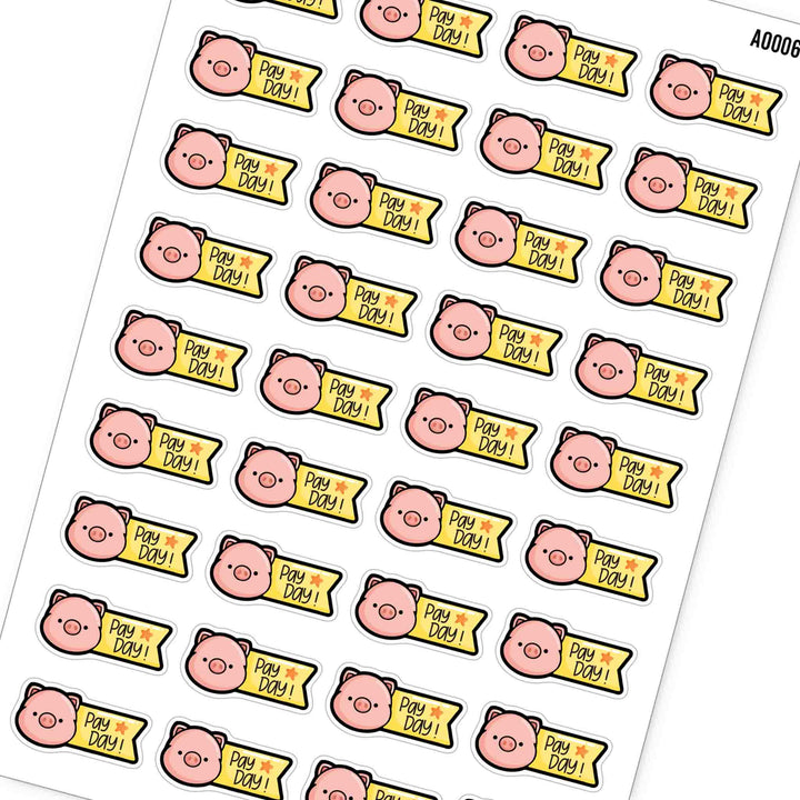 Payday Planner Sticker