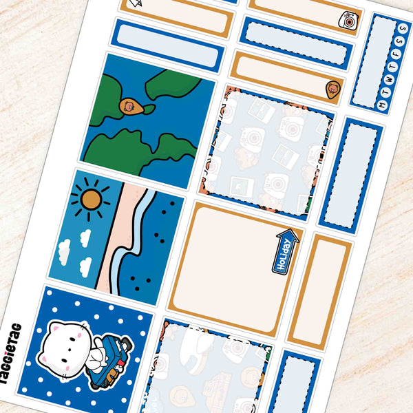 Travel Classic Box Stickers Kit
