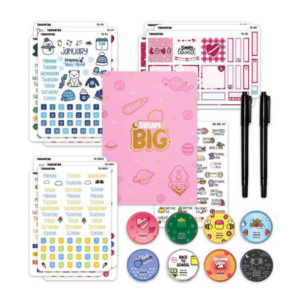 Ultimate 12-Month Planner Sticker Gift Set