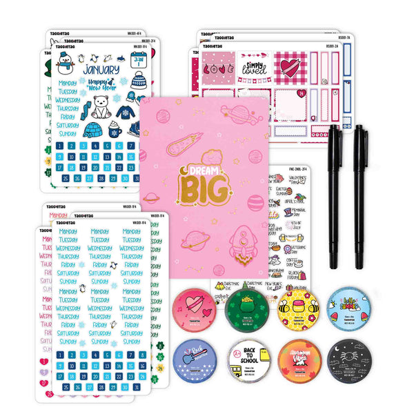 Ultimate 12-Month Planner Sticker Gift Set