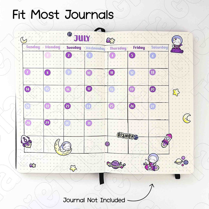 Fit most journals. Journal not included