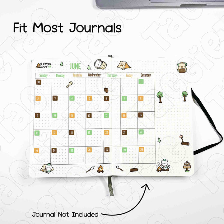 Fit most journals. Journal not included