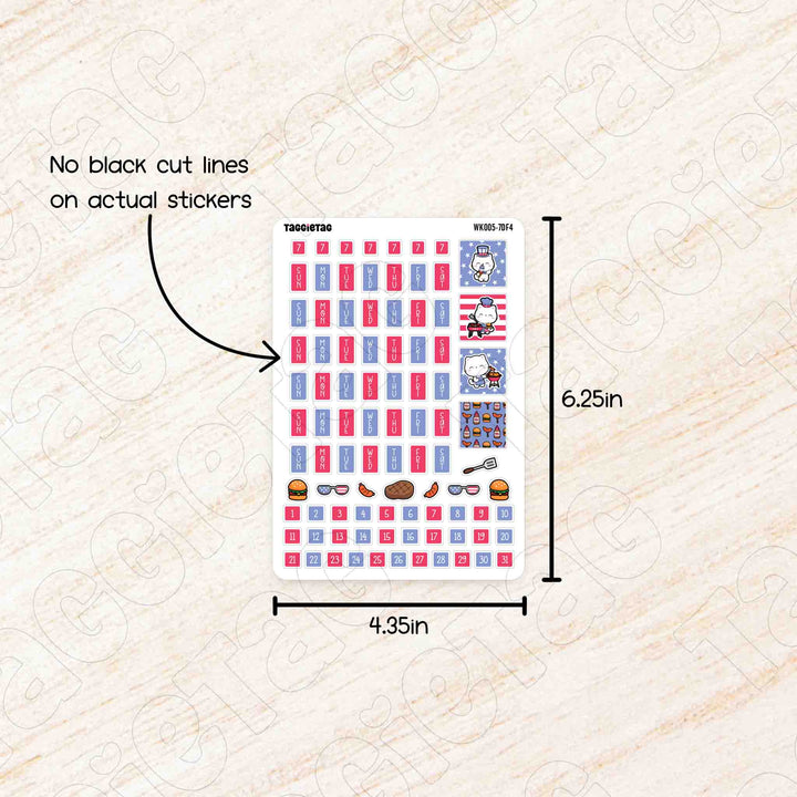 No black cut lines on actual stickers. Sheet size is 4.35in x 6.25in